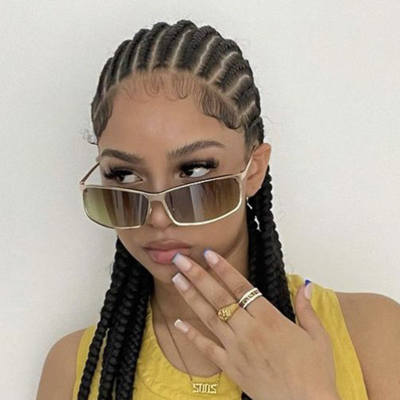 Hot Sale Full lace 36 Inches Long Braided Wig For Black Women