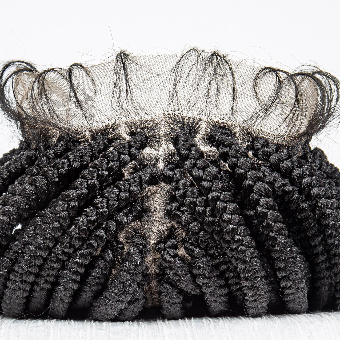 035 1B# Bob New Braided Wigs Synthetic Lace Wigs With Baby Hair Full Lace Wig Box Braiding wig