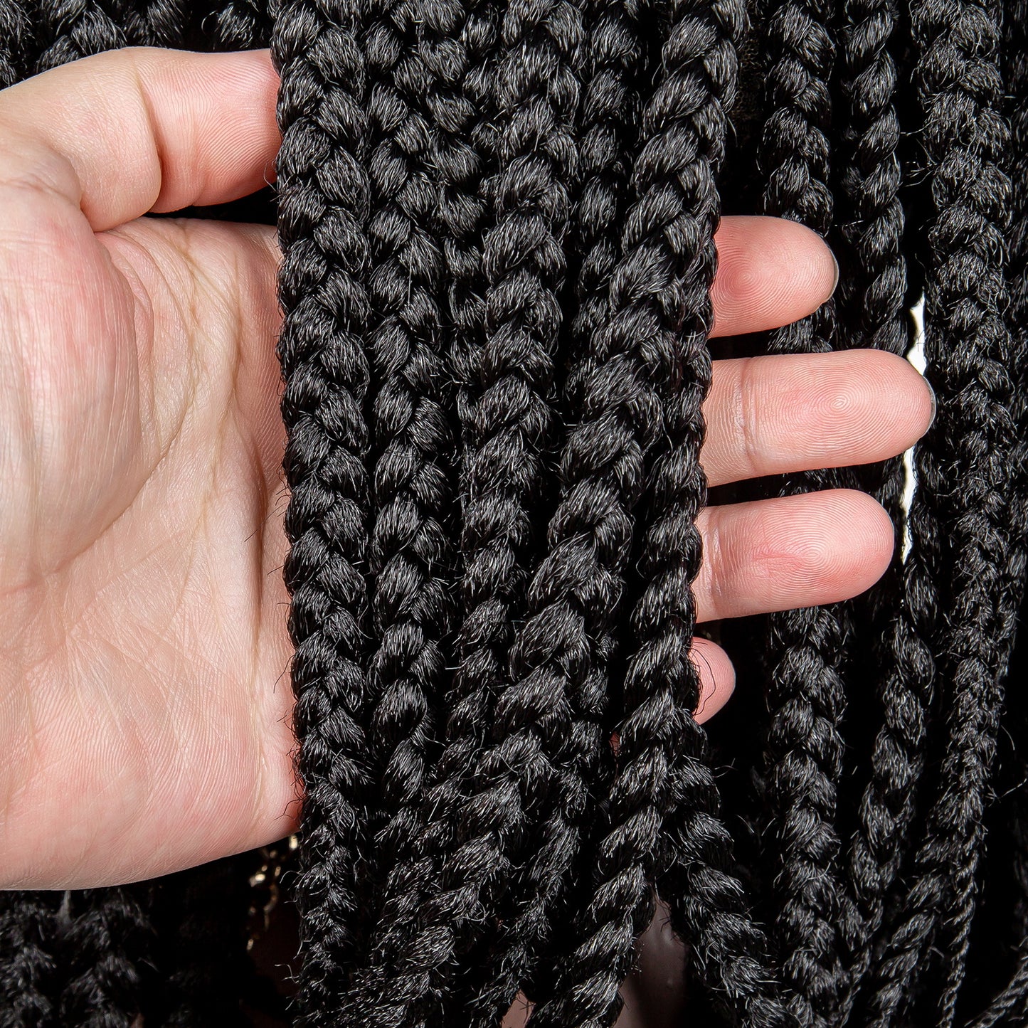 035 1B# Bob New Braided Wigs Synthetic Lace Wigs With Baby Hair Full Lace Wig Box Braiding wig