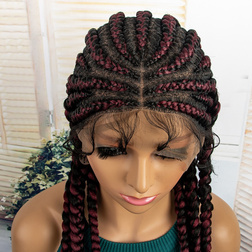 Braided Wigs New Arrival Synthetic Full Lace Wig