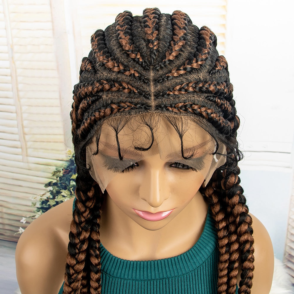 Braided Wigs New Arrival Synthetic Full Lace Wig
