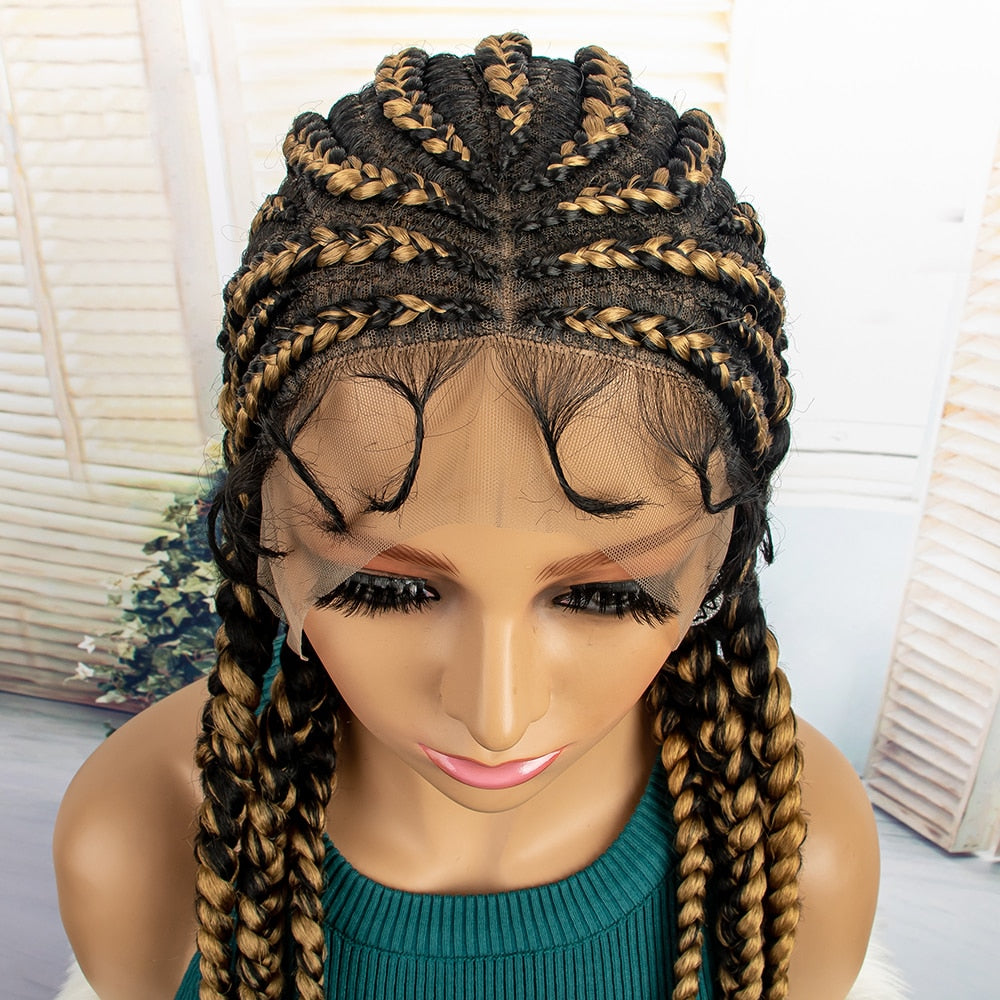 Braided Wigs New Arrival Synthetic Full Lace Wig
