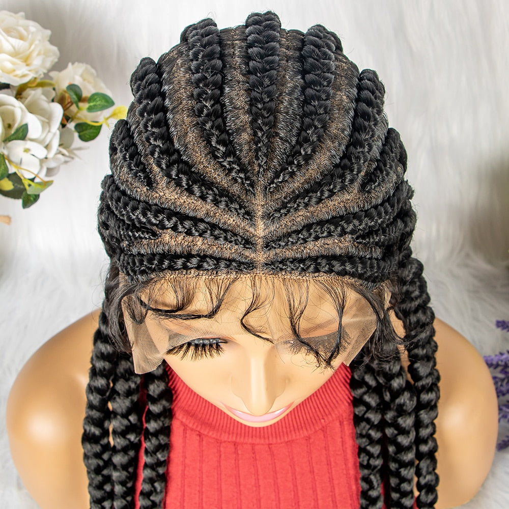 Braided Wigs New Arrival Synthetic Full Lace Wig