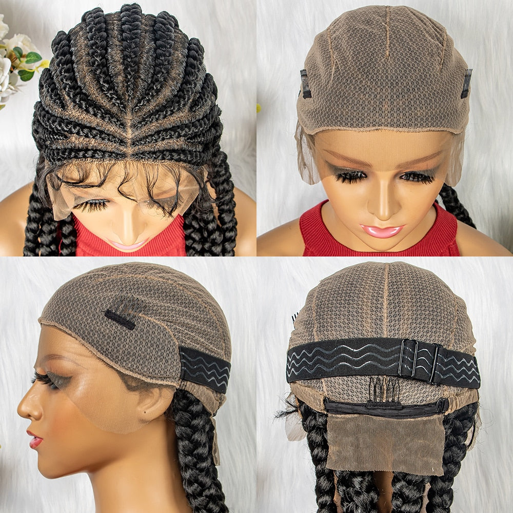 Braided Wigs New Arrival Synthetic Full Lace Wig