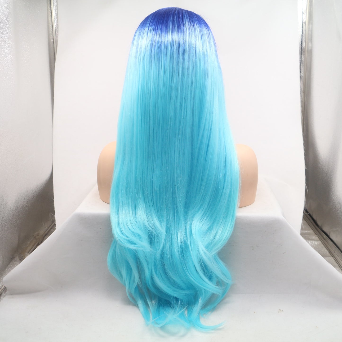 New In T Lace Front Wig 24 Inches Straigh Soft Lace Wigs Cosplay Lolita Party Wigs