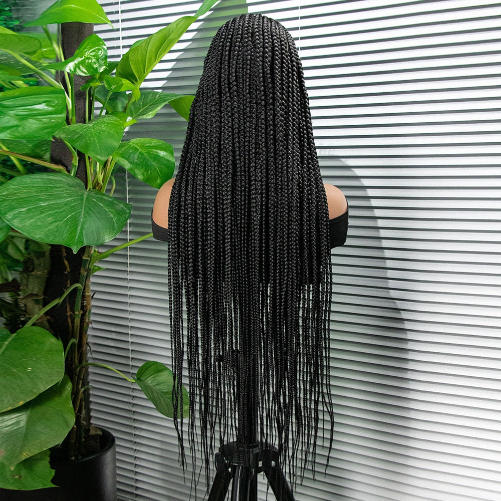 New Arrival Braided Wigs Synthetic Full Lace Wig Braid With Baby Hair