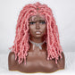 034  Synthetic full lace braiding  Butterfly  BOB locs wig  $59