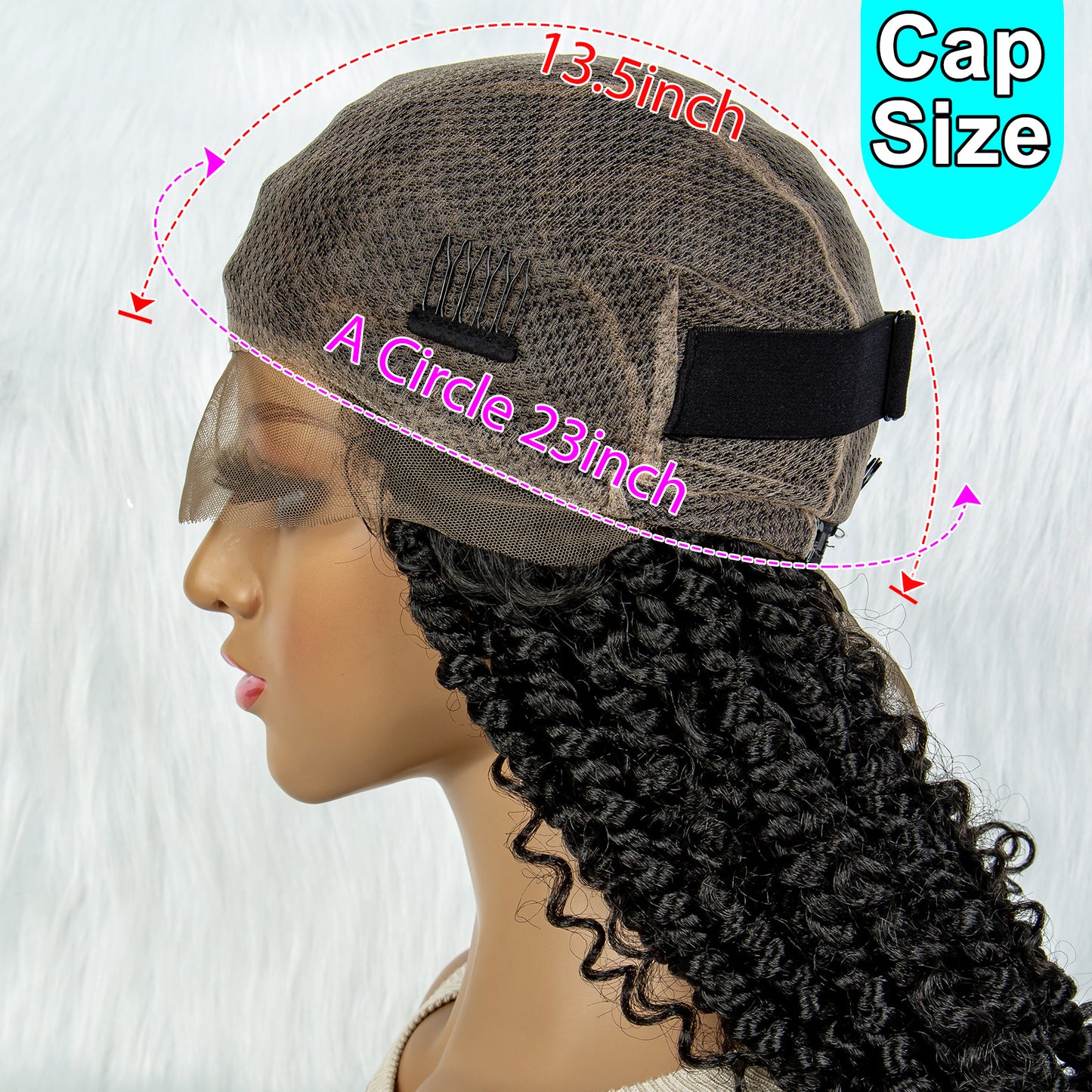 049 Box Braided Full Lace Wigs with Baby Hair for Women Black Brown Red Long Goddess Braid Full Lace Wigs Synthetic Braids Wig with Curly Ends