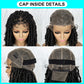 Braided Wig Locs Crochet Hair Super Long Prelooped Distressed Locs Soft Locs Crochet Hair For Black Women Crochet Braids Hair