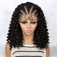 M506 Braided Wigs Synthetic Lace Front Wig Braided Wigs With Baby Hair For Black Women Wig Kinky Curly Hair Wigs Curly Bob Wig