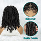 034  Synthetic full lace braiding  Butterfly  BOB locs wig  $59