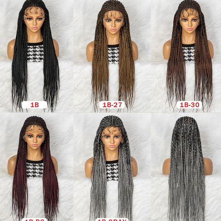 Braided Wigs Synthetic Lace Front Wigs