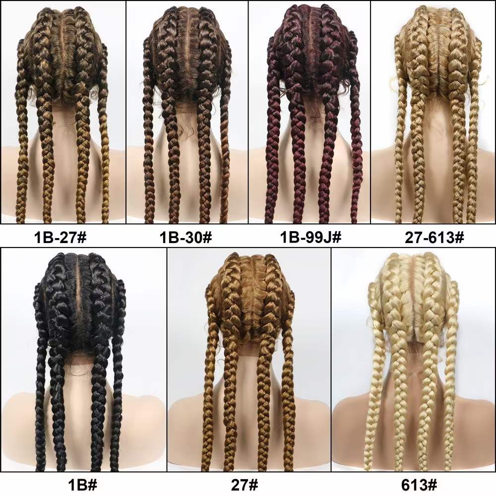 African lace braided braid wig 32 inches