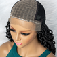 Afro Curly Braided Front Lace Long Hair Wig