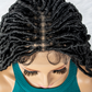 26inch Synthetic Braided Lace Front Dreadlocks Wigs