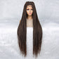 028 40 inch  Full lace wig  Braided Wigs for Black Women Synthetic Lace Front Wig Knotless Box Braids Wig With Baby Hair Full Lace Cornrow Braided Wigs