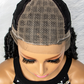 Hot Sale 4x4 Lace Braided Wigs 9x6 Lace Locs Wigs