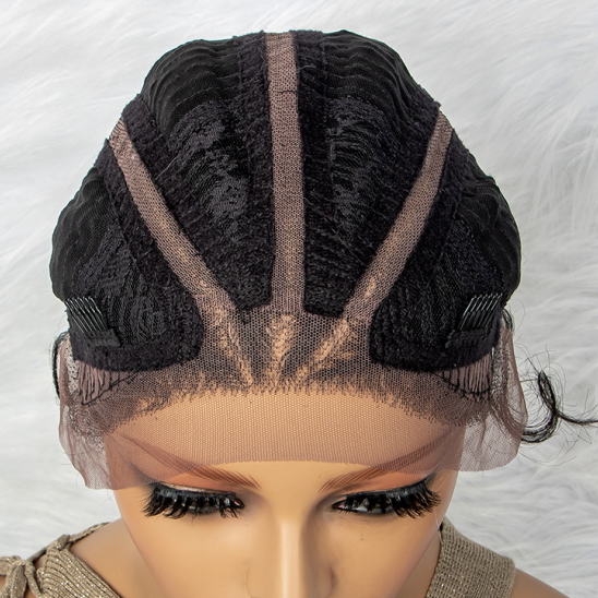 26" Synthetic Lace Front Wigs Braided Wigs