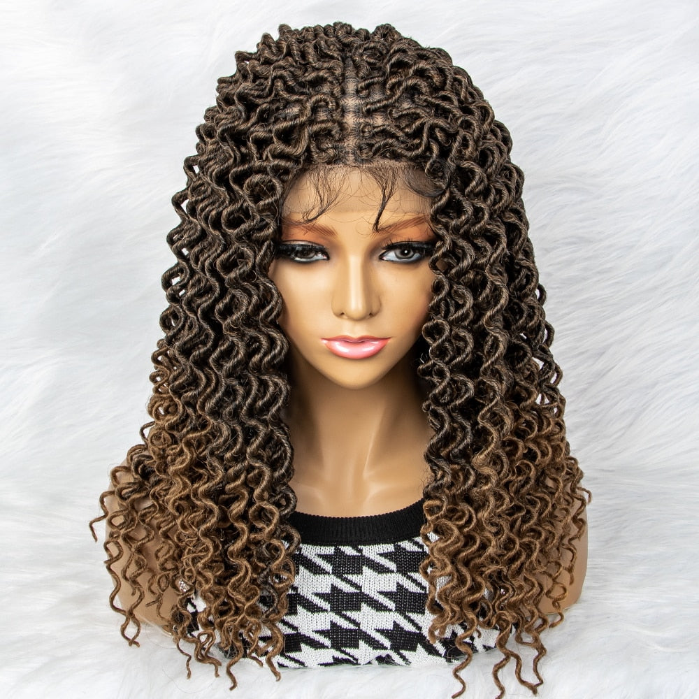 Hot Sale 4x4 Lace Braided Wigs 9x6 Lace Locs Wigs