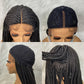 Short Braided Wigs 16 inches BOB Synthetic T Lace Wigs With Baby Hair