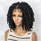 Synthetic Lace Front Wig Braided Dreadlock Wig 14 inches