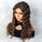 Hot Sale High Temperature Wigs Water Waves T Lace Front Wig