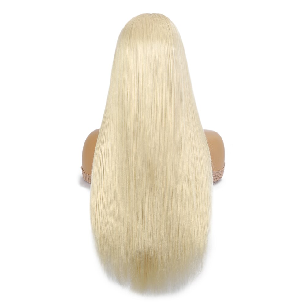 Hot Sales 613 Blonde Straight New In Wig 13x4x1 Synthetic Wig