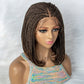 Hot Sales Bob Braided Wigs Synthetic Lace Front Wigs Hot Sale Braided Wigs