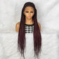 Braided Wigs Synthetic Lace Front Wigs