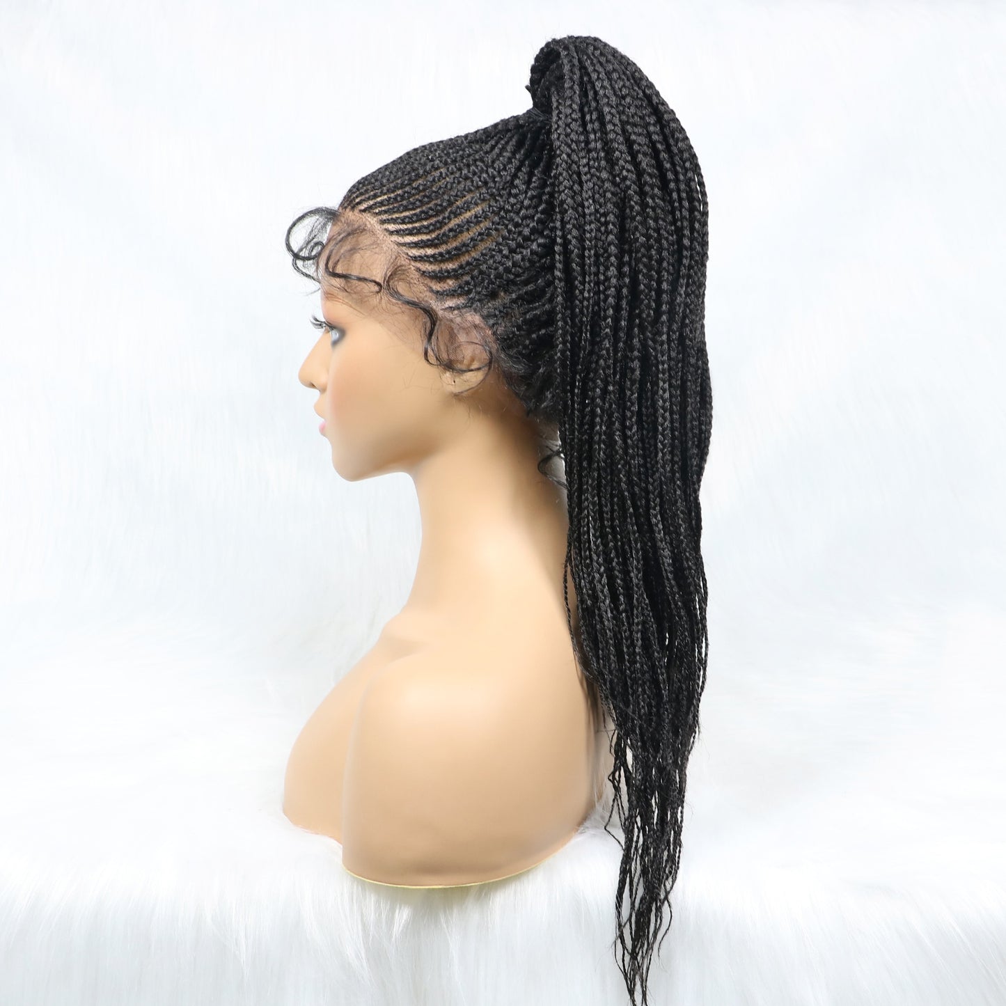 New Synthetic Lace Front Braided Wigs