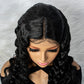 Hot Sale High Temperature Wigs Water Waves T Lace Front Wig