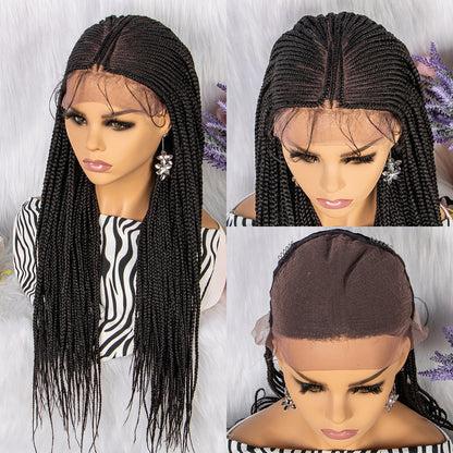 Braiding Hair Wig  Ombre Long Synthetic Lace Front Glueless