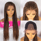 Small Hot Sales 30inches Twist Braided Wigs for Black Women