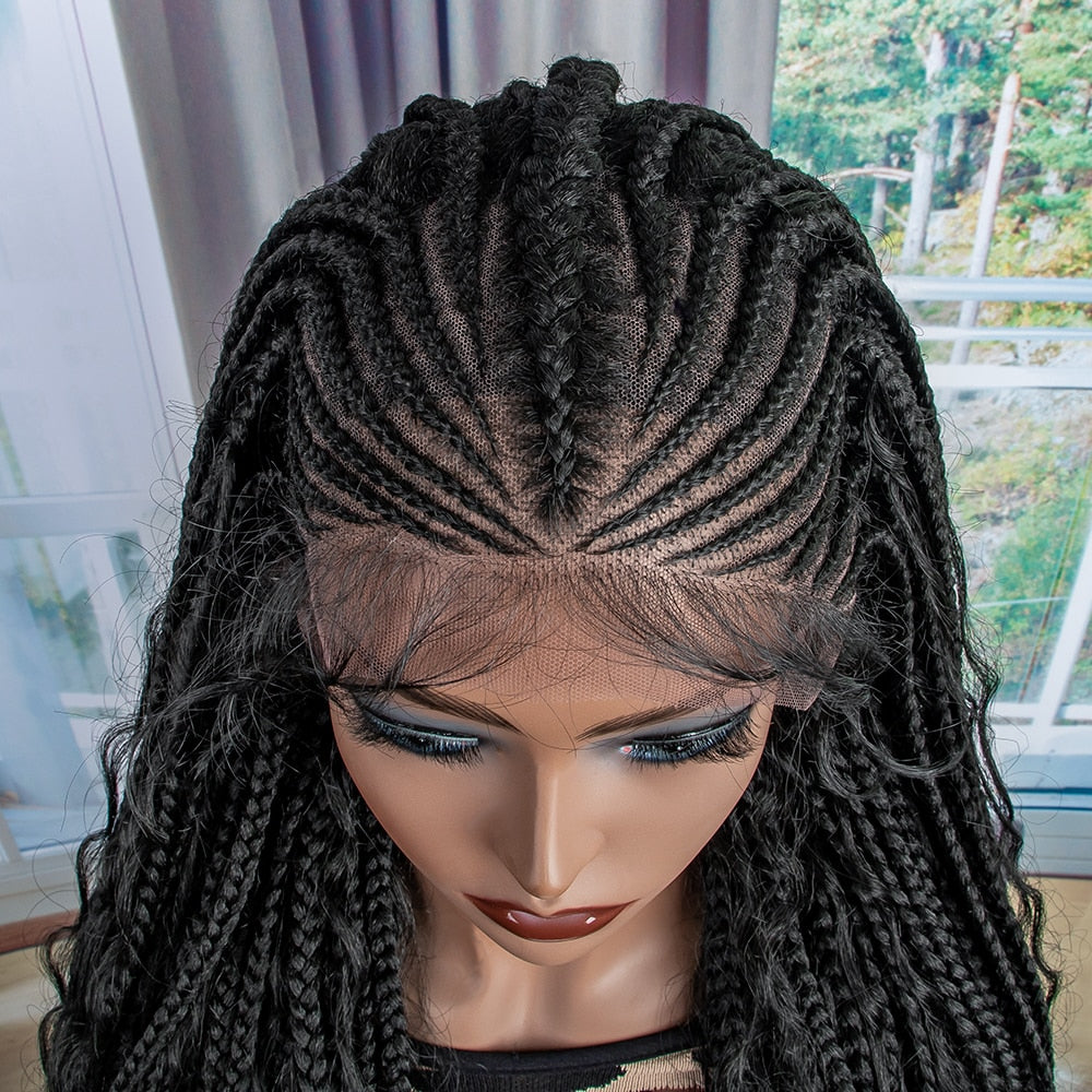 Braided Wigs New Arrival Synthetic Transparent Lace Front Wigs