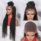 Black Braided Lace Front Wigs Hot Sale Natural Knotless