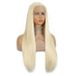 Hot Sales 613 Blonde Straight New In Wig 13x4x1 Synthetic Wig