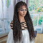 Braided Wigs New Arrival Synthetic Transparent Lace Front Wigs