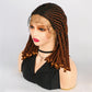 Short Bob Wig Braided Wigs Synthetic Lace Front Wig