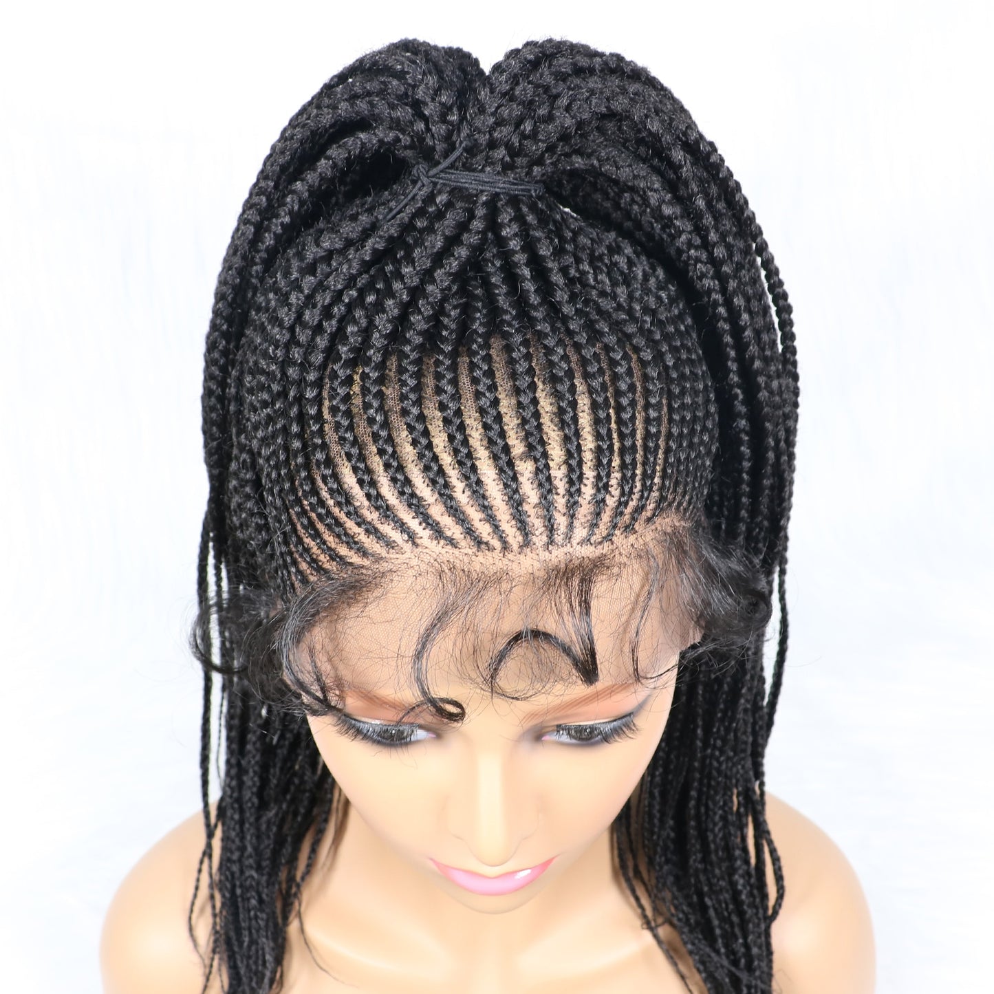 New Synthetic Lace Front Braided Wigs