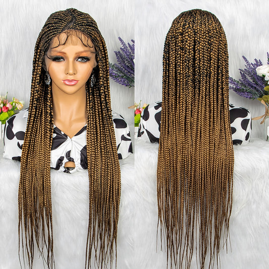 Braided Wigs 13x9 Lace Synthetic Lace Front Wig