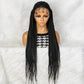 Braided Wigs Synthetic Lace Front Wigs