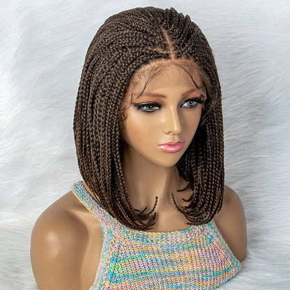 Hot Sales Bob Braided Wigs Synthetic Lace Front Wigs Hot Sale Braided Wigs