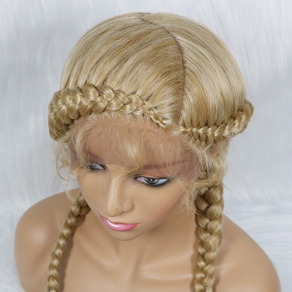 New Braid Wigs Hot Sale Synthetic Lace Wigs