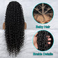 026 Synthetic Full Lace Wig 26inch Braided Wigs For Black Women Knotless Box Wig Braid Braiding Hair Water Wave Wavy Braids Wigs