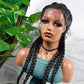 Box Braided Wigs  Synthetic 26 Inches Wig