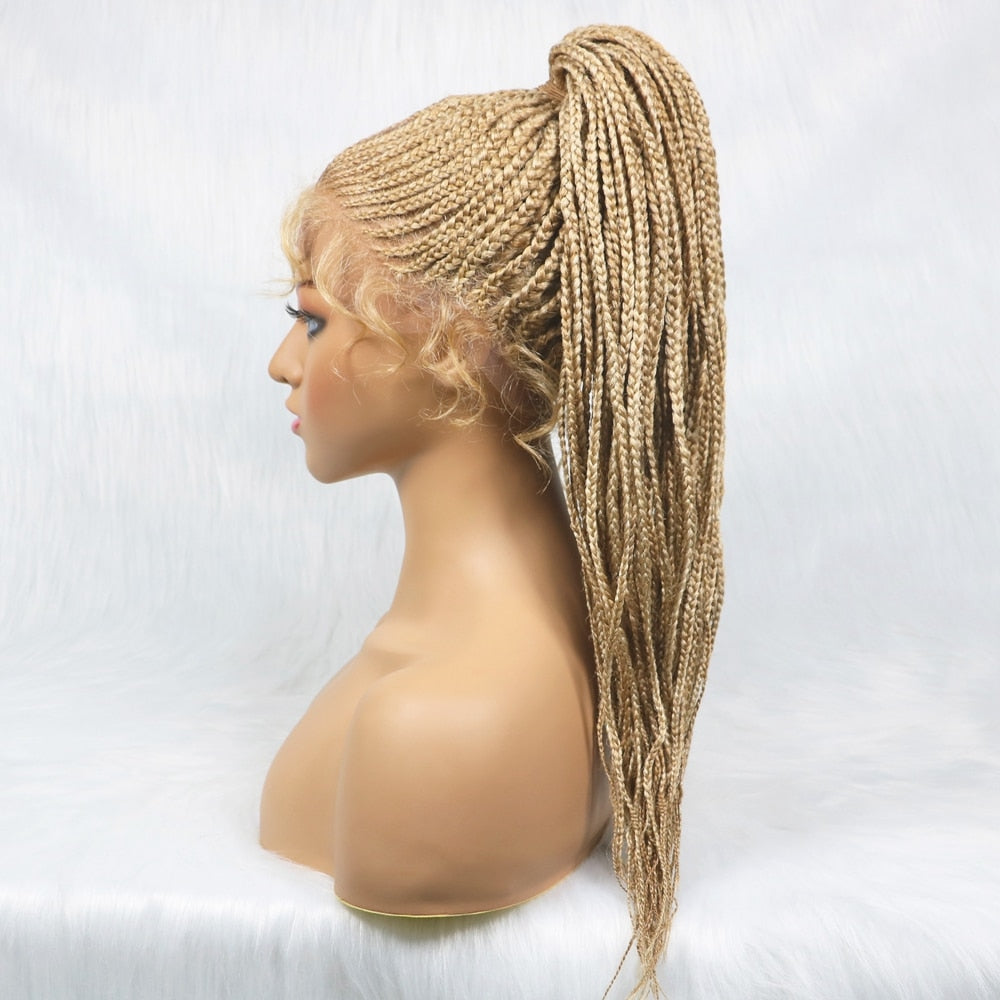 New Synthetic Lace Front Braided Wigs