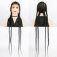 Hot Sale Full lace 36 Inches Long Braided Wig  For Black Women